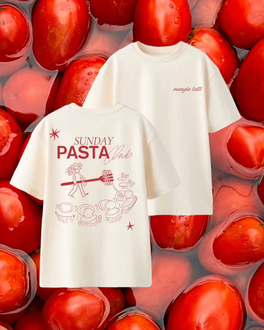 SUNDAY PASTA CLUB T-SHIRT